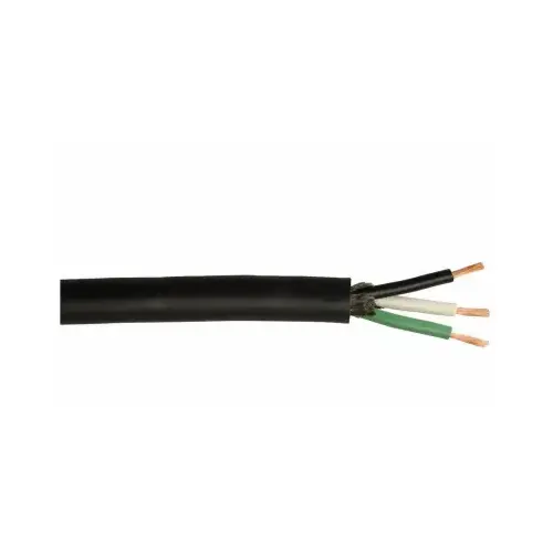 Black Service Cord, Oil-Resistant, 10/4 SJEOOW, 250-Ft. Black Service Cord, Oil-Resistant, 10/4 SJEOOW, 250-Ft.