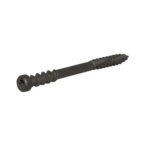 Composite Deck Screws No. 10 X 3" L Star Flat Head 5 lb Gray Composite Deck Screws No. 10 X 3" L Star Flat Head 5 lb Gray