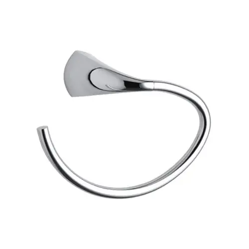 Towel Ring Mistos Polish Chrome Silver Metal Polish Chrome