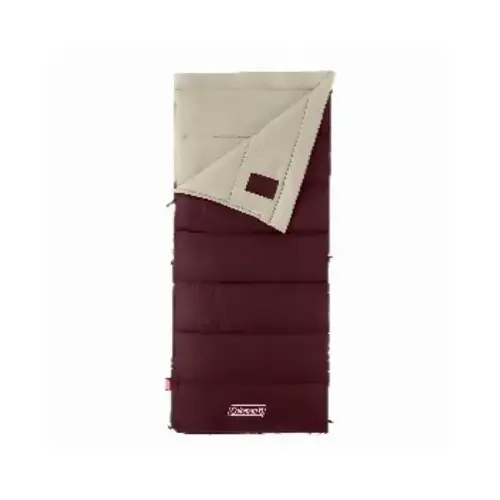 Sleeping Bag Autumn Glen Burgundy 2" H X 33" W X 75" L Burgundy Sleeping Bag Autumn Glen Burgundy 2" H X 33" W X 75" L Burgundy