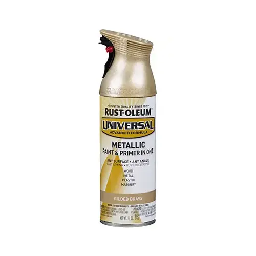 Spray Paint Universal Metallic Gilded Brass 11 oz Gilded Brass Spray Paint Universal Metallic Gilded Brass 11 oz Gilded Brass