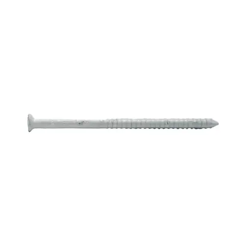 Nail 3D 1.25" Trim Stainless Steel Flat Head 1 box White
