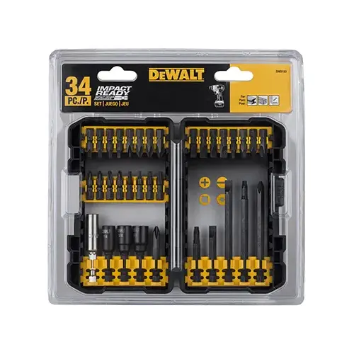 IMPACT READY Impact Driver Accessory Sets, Phillips; Square; Torx Black Oxide IMPACT READY Impact Driver Accessory Sets, Phillips; Square; Torx Black Oxide