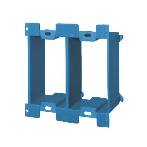 Box Extender, 3-1/4 in L, 2-1/4 in W, 1 -Gang, PVC, Blue Pair Box Extender, 3-1/4 in L, 2-1/4 in W, 1 -Gang, PVC, Blue Pair
