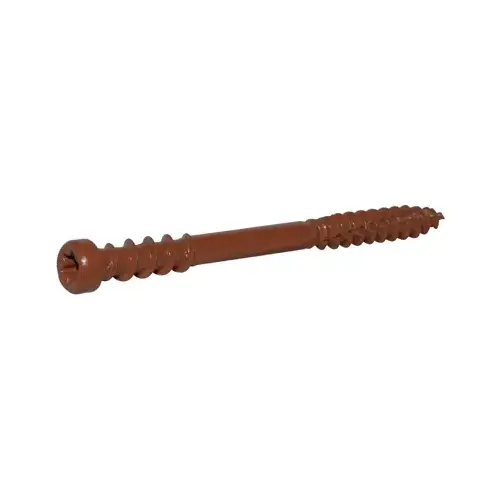 Composite Deck Screws No. 10 X 2-1/2" L Star Flat Head 1 lb Red Composite Deck Screws No. 10 X 2-1/2" L Star Flat Head 1 lb Red