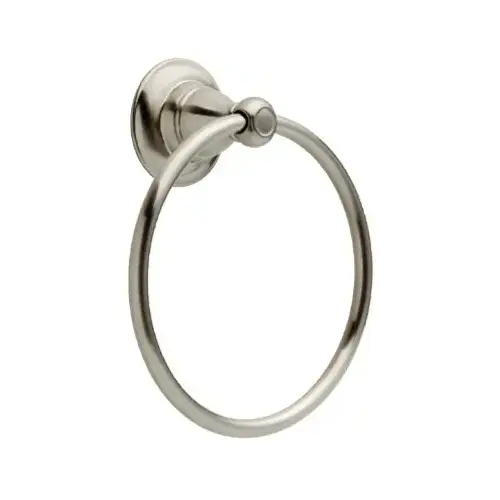 Towel Ring Porter Brushed Nickel Die Cast Zinc Brushed Nickel Towel Ring Porter Brushed Nickel Die Cast Zinc Brushed Nickel