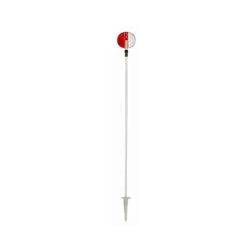 Driveway Marker 72" Round Red/White Red/White Driveway Marker 72" Round Red/White Red/White