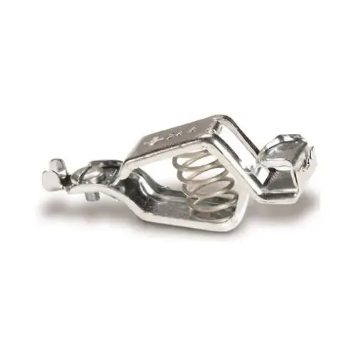 Charger Clip, Steel Contact, Silver Insulation Pair Charger Clip, Steel Contact, Silver Insulation Pair