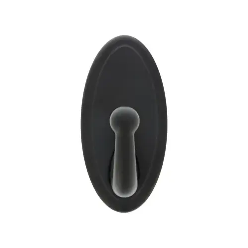 Hook 3.5" L Oil Rubbed Bronze Metal Oval 25 lb. cap. Oil Rubbed Bronze Hook 3.5" L Oil Rubbed Bronze Metal Oval 25 lb. cap. Oil Rubbed Bronze