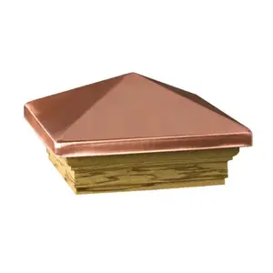 Maine Ornamental 72227-XCP6 Post Cap, 6 in L, 6 in W, Cedar - pack of 6