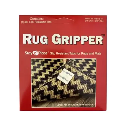 Floor Protection 3" W X 3" L Cloth/Plastic Blue Blue