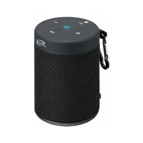 Portable Speaker Wireless Bluetooth Weather Resistant Black