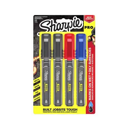 Sharpie Pro Permanent Marker, Bullet, Fine Lead/Tip Sharpie Pro Permanent Marker, Bullet, Fine Lead/Tip