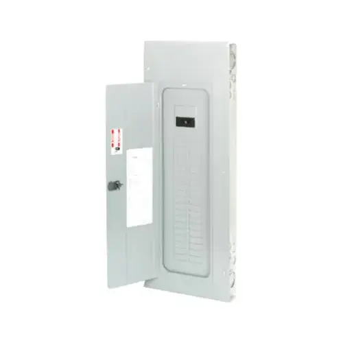 Load Center, 80 -Pole, 200 A, 40 -Space, 40 -Circuit, Main Breaker, Plug-On Neutral, Type BR Load Center, 80 -Pole, 200 A, 40 -Space, 40 -Circuit, Main Breaker, Plug-On Neutral, Type BR