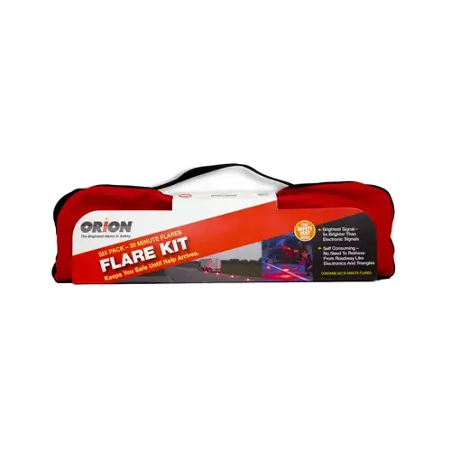 Road Safety Flares, 30-Minute, 6-Pk.
