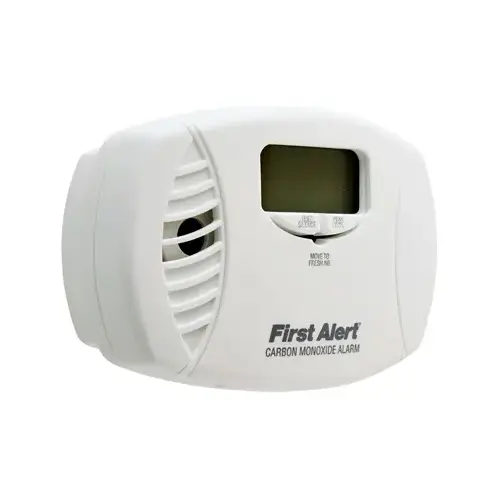1039746 Carbon Monoxide Alarm with Backlit Digital Display and Battery Backup, Digital Display, 85 dB White 1039746 Carbon Monoxide Alarm with Backlit Digital Display and Battery Backup, Digital Display, 85 dB White