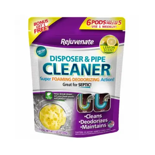 Garbage Disposal & Drain Cleaner Pod 6 pk Garbage Disposal & Drain Cleaner Pod 6 pk