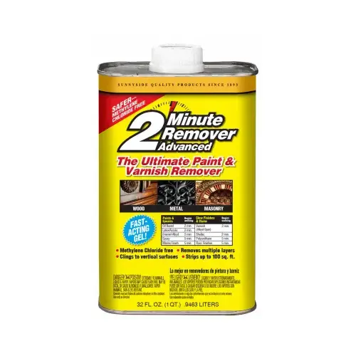Paint and Varnish Remover 2 Minute Remover Advanced 1 qt