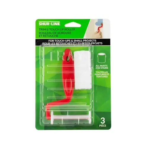 Roll-It Paint Roller & Tray, Mohair, 3 In. Roll-It Paint Roller & Tray, Mohair, 3 In.