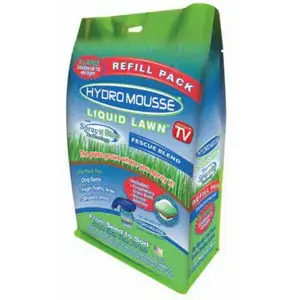 Hydro Mousse 16500-6 Grass Seed Liquid Lawn Fine Fescue Grass Full Sun 2 lb