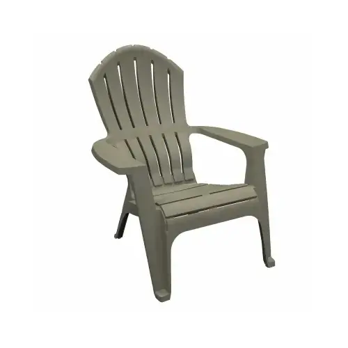 Chair RealComfort Gray Polypropylene Frame Adirondack Chair RealComfort Gray Polypropylene Frame Adirondack
