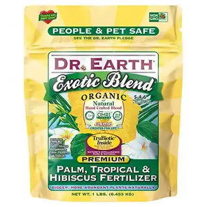 Dr. Earth 75064 Plant Food Exotic Blend Organic Granules Hibiscus 1 lb