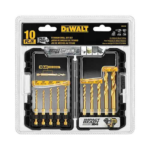 SET BIT IMP 10PC ASSORTED Titanium