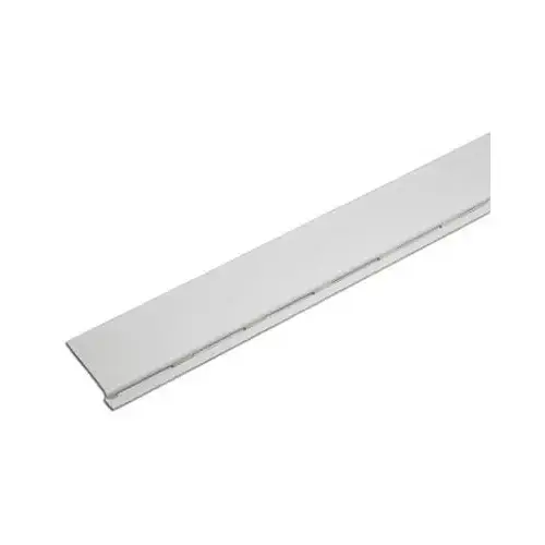 Gutter Cover 7" W X 48" L White Plastic White - pack of 50