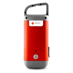 Eton ARCCR100R-SNG Hand Crank Flashlight Red LED Red