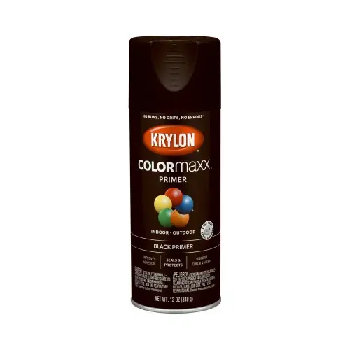 ColorMaxx Black 12 Oz. All-Purpose Spray Paint Primer