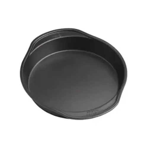 Gold Non-Stick Bakeware Round Cake Pan, 1.5 x 9 In. Gray