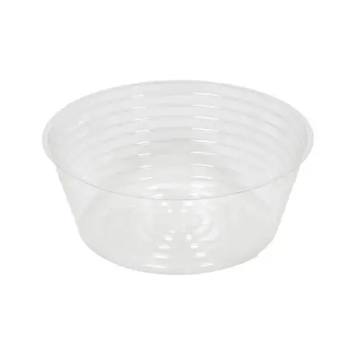 Plant Liner 10" W Plastic Clear Clear Plant Liner 10" W Plastic Clear Clear