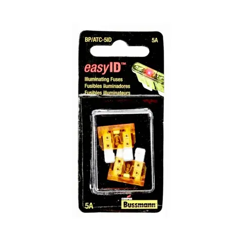 Automotive Fuse, ATC-ID, 32 VDC, 5 A, 1 kA Interrup - 2 per pack x5 packs
