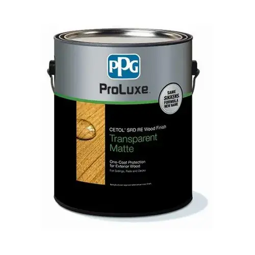 Proluxe Cetol SRD RE Wood Finish, Matte, Natural Oak, Liquid, 1 gal, Can