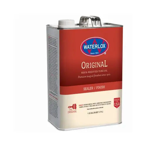 Sealer and Finish, Medium-Gloss, Liquid, Dark Amber, 1 qt - pack of 6 Sealer and Finish, Medium-Gloss, Liquid, Dark Amber, 1 qt - pack of 6