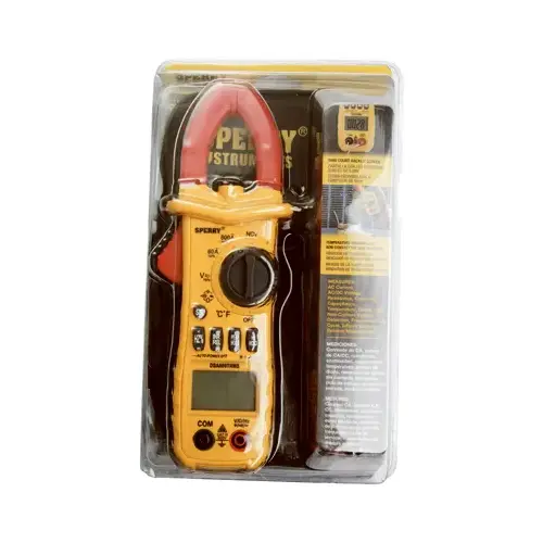 CLAMP METER 600A TRUE RMS Black/Yellow CLAMP METER 600A TRUE RMS Black/Yellow