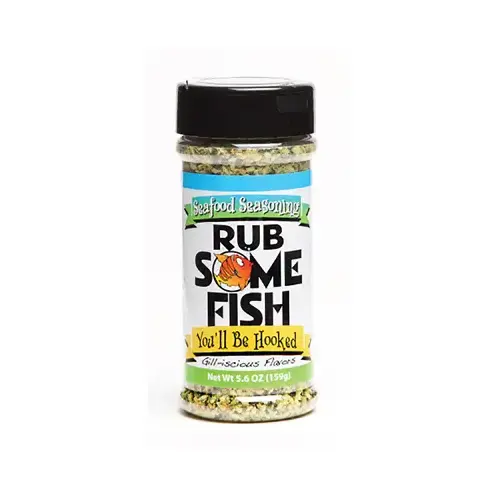 Rub Some Seafood Seasoning, Dry, 5.6 oz