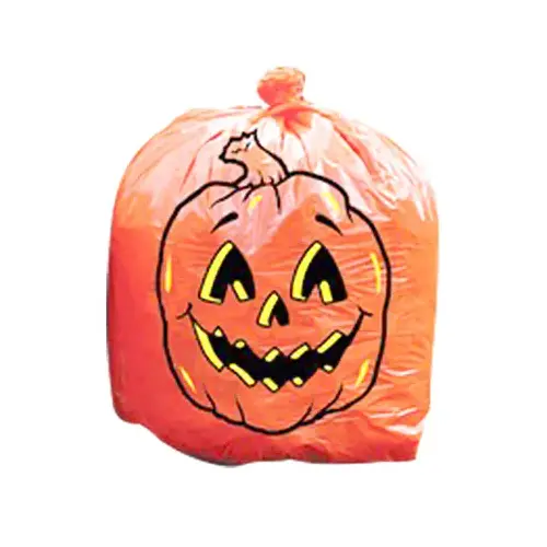 Halloween Pumpkin Lawn Bag, 36 x 48-In. Halloween Pumpkin Lawn Bag, 36 x 48-In.