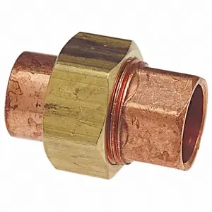 NIBCO W02070D 1 In. C x C Solder-Joint Copper Union