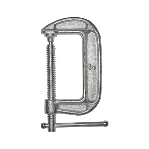 Light duty Drop Forged C-Clamp, 1.75 in D throat, 2.88 in W opening