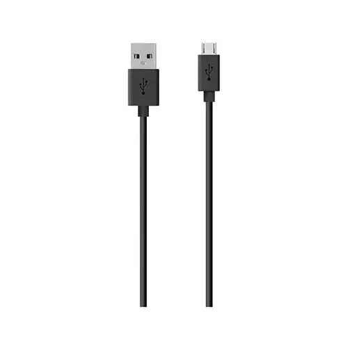 Mixit Micro USB Charge & Sync Cable, Tangle-Free, Black, 4-Ft. Mixit Micro USB Charge & Sync Cable, Tangle-Free, Black, 4-Ft.