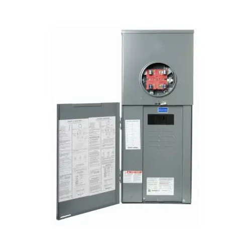 Homeline 200 Amp 8-Space 16-Circuit Outdoor Ringless Overhead/Underground Main Breaker CSED Homeline 200 Amp 8-Space 16-Circuit Outdoor Ringless Overhead/Underground Main Breaker CSED