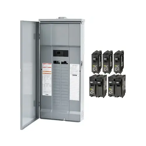 Load Center, 60 -Pole, 200 A, 30 -Space, Plug-On Neutral, NEMA 3R Enclosure