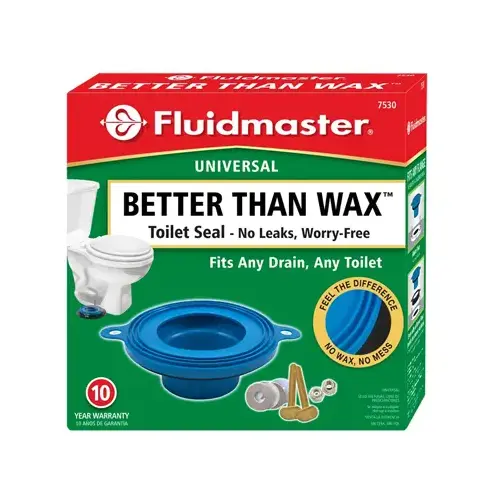 Better Than Wax Universal Wax-Free Toilet Seal Blue Better Than Wax Universal Wax-Free Toilet Seal Blue