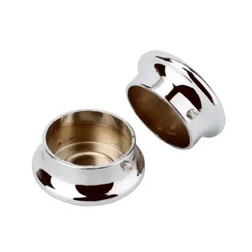 Pole End Caps, Chrome, Pr. Pole End Caps, Chrome, Pr.