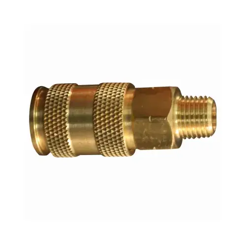 Compression Coupler, V-Style, Male, 1/4-In. NPT Compression Coupler, V-Style, Male, 1/4-In. NPT