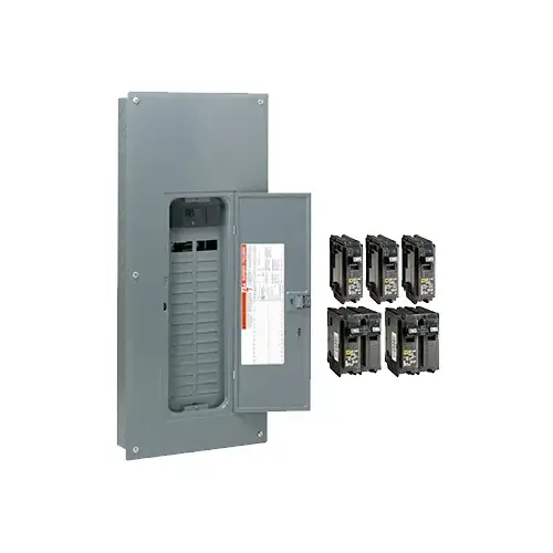Load Center, 60 -Pole, 200 A, 30 -Space, Plug-On Neutral, NEMA 1 Enclosure Load Center, 60 -Pole, 200 A, 30 -Space, Plug-On Neutral, NEMA 1 Enclosure