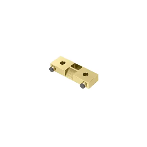 Satin Brass Door Stop/Strike for Single Doors Satin Brass Door Stop/Strike for Single Doors