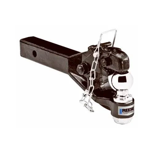 Pintle Hook, 12,000 lb Working Load, Steel Black Pintle Hook, 12,000 lb Working Load, Steel Black