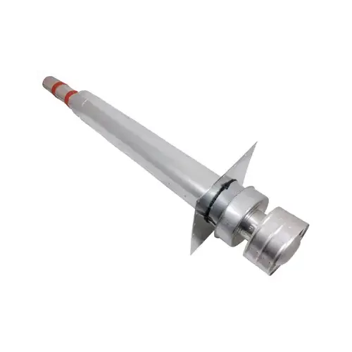 Adjustable Roof Jack Vent Kit Metal Natural or Propane Gas 32" H